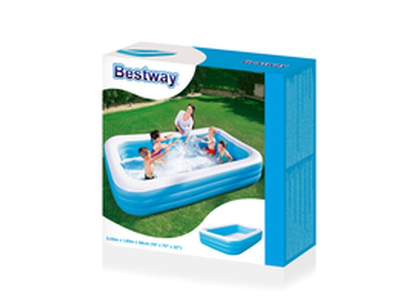 Детски басейн Bestway Многоцветен 305 x 183 x 56 cm NaN –  BB Надуваеми басейни