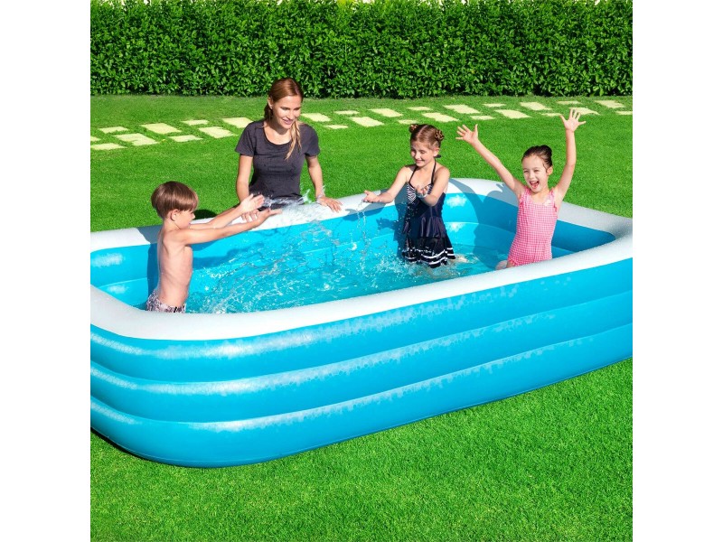 Детски басейн Bestway Многоцветен 305 x 183 x 56 cm NaN –  BB Надуваеми басейни