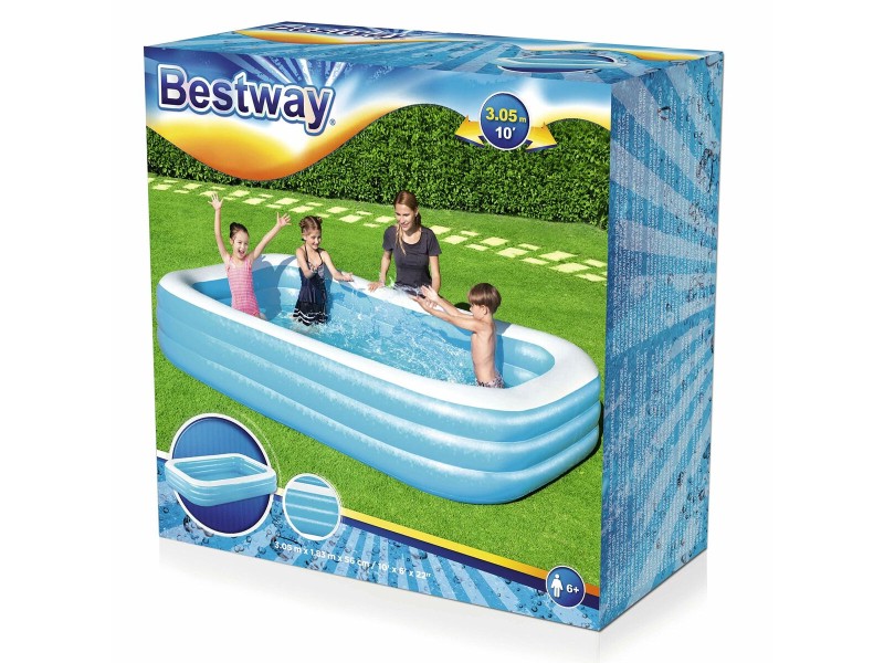 Детски басейн Bestway Многоцветен 305 x 183 x 56 cm NaN –  BB Надуваеми басейни