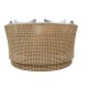 Градинско легло Niva Бял Кафяв 133 x 126 x 70 cm NaN –  BB Дивани
