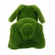 Декоративна фигурка полипропилен Изкуствена трева Куче 30 x 50 x 48 cm NaN –  BB Животни