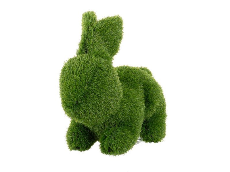 Декоративна фигурка полипропилен Изкуствена трева Заек 30 x 55 x 38 cm NaN –  BB Животни
