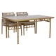 Градински мебели Home ESPRIT Бежов 160 x 90 x 75 cm 83 cm (5 Части) NaN –  BB Комплекти градински мебели