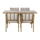 Градински мебели Home ESPRIT Бежов 160 x 90 x 75 cm 83 cm (5 Части) NaN –  BB Комплекти градински мебели