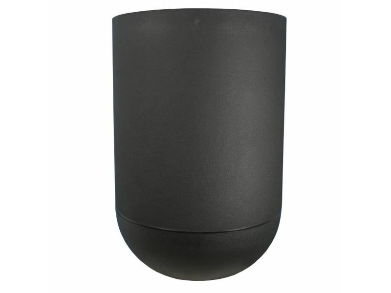 Саксия Riss Черен Ø 50 cm Пластмаса Кръгъл NaN –  BB Саксии
