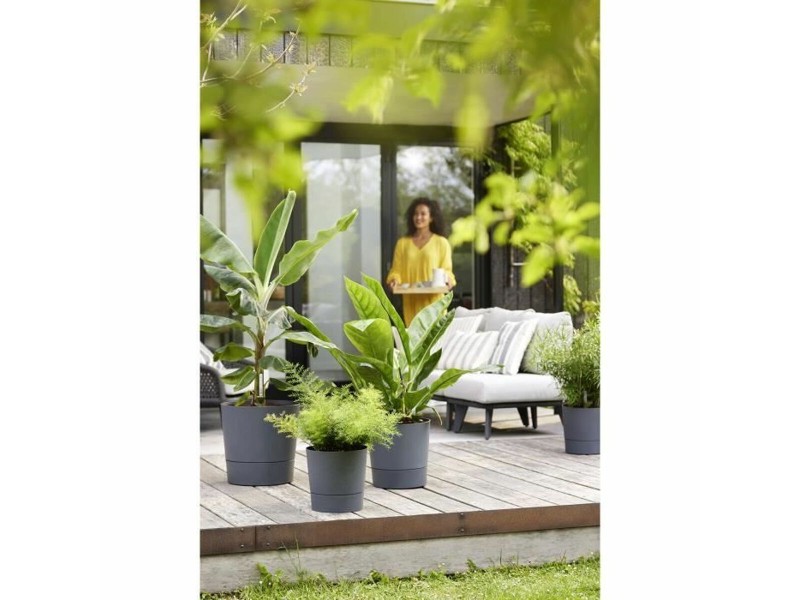 Саксия Elho Пластмаса Кръгъл Модерен NaN –  BB Саксии