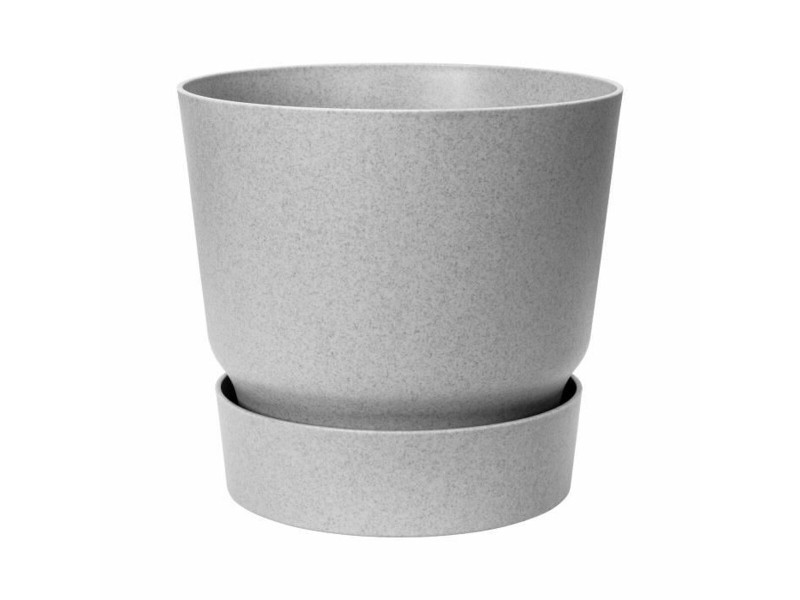 Саксия Elho Сив Пластмаса Кръгъл Модерен Ø 47 cm NaN –  BB Саксии