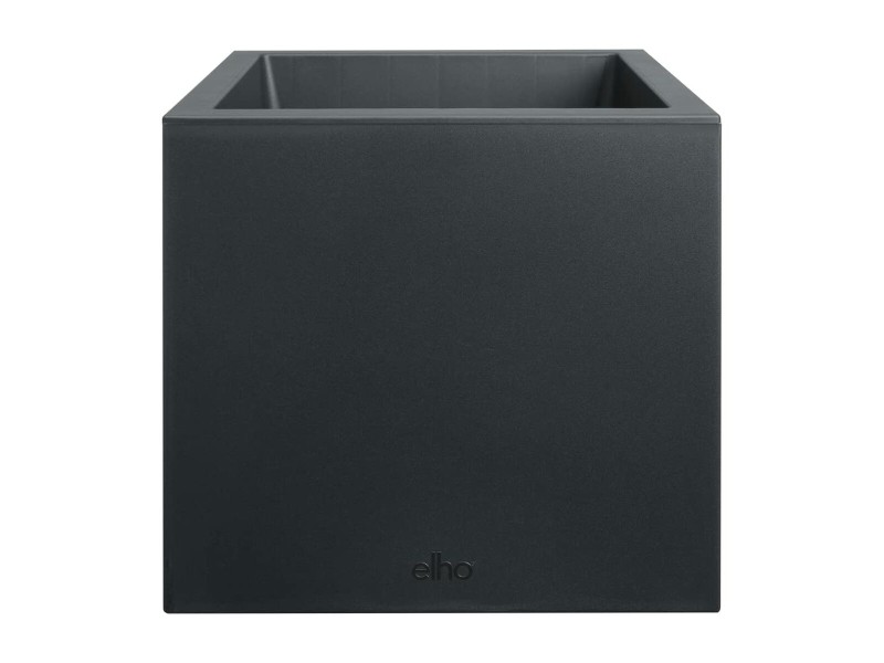 Саксия Elho Черен Ø 29 cm Пластмаса Квадратек Модерен NaN –  BB Саксии