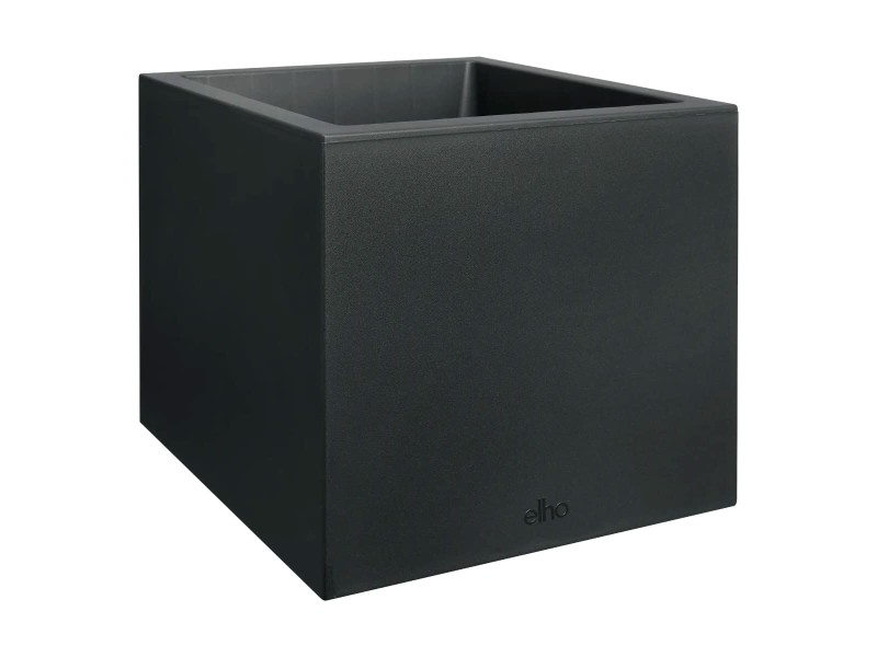 Саксия Elho Черен Ø 39 cm Пластмаса Квадратек Модерен NaN –  BB Саксии