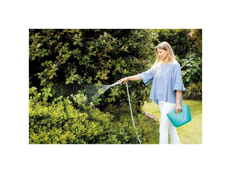 Комплект Маркуч с аксесоари GF Garden gf80267600 Разтяга Кошница Син 15 m Пластмаса NaN –  BB Градински маркучи