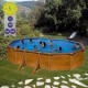 Басейн Подвижен Gre Pacific KIT500W Овална Дървен 500 x 300 x 120 cm NaN –  BB Подвижни басейни