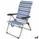 Плажен стол Aktive Mykonos Син 47 x 93 x 63 cm (4 броя) NaN –  BB Сгъваеми столове