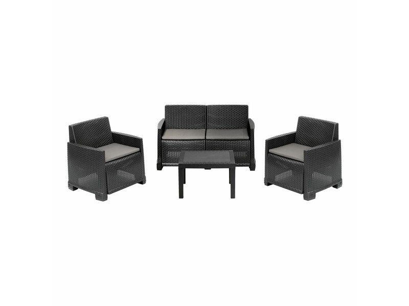Градински мебели IPAE Progarden Iseo isec04ag (4 Части) NaN –  BB Комплекти градински мебели