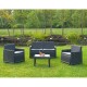 Градински мебели IPAE Progarden Iseo isec04ag (4 Части) NaN –  BB Комплекти градински мебели