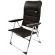 Плажен стол Aktive Deluxe Сгъваем Черен 49 x 105 x 59 cm (2 броя) NaN –  BB Сгъваеми столове
