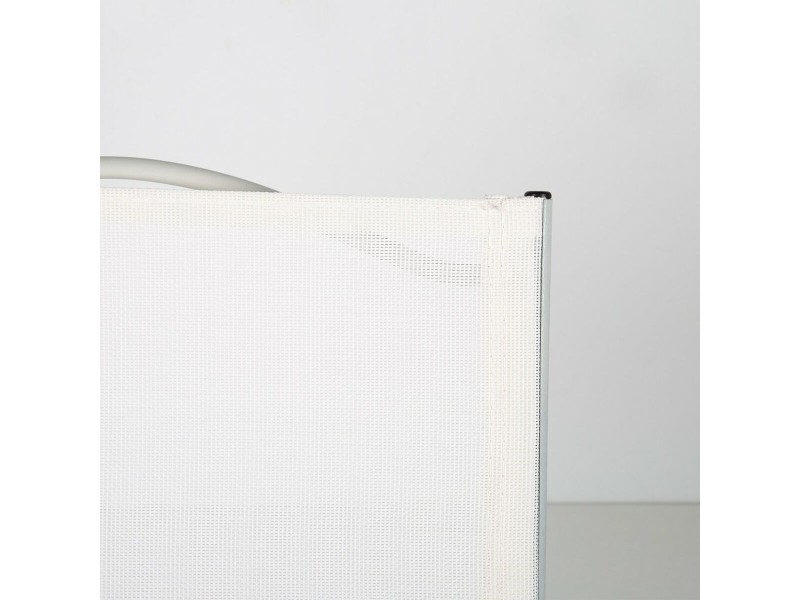 подплатен къмпинг стол Aktive Бял 46 x 81 x 55 cm (4 броя) NaN –  BB Сгъваеми столове