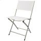 подплатен къмпинг стол Aktive Бял 46 x 81 x 55 cm (4 броя) NaN –  BB Сгъваеми столове