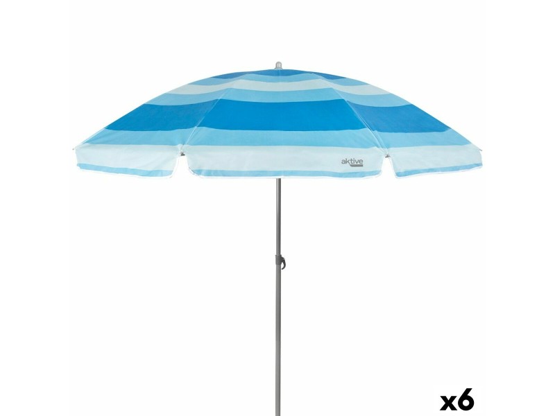 Päikesevari Aktive Син полиестер 200 x 194,5 x 200 cm (6 броя) NaN –  BB Чадъри