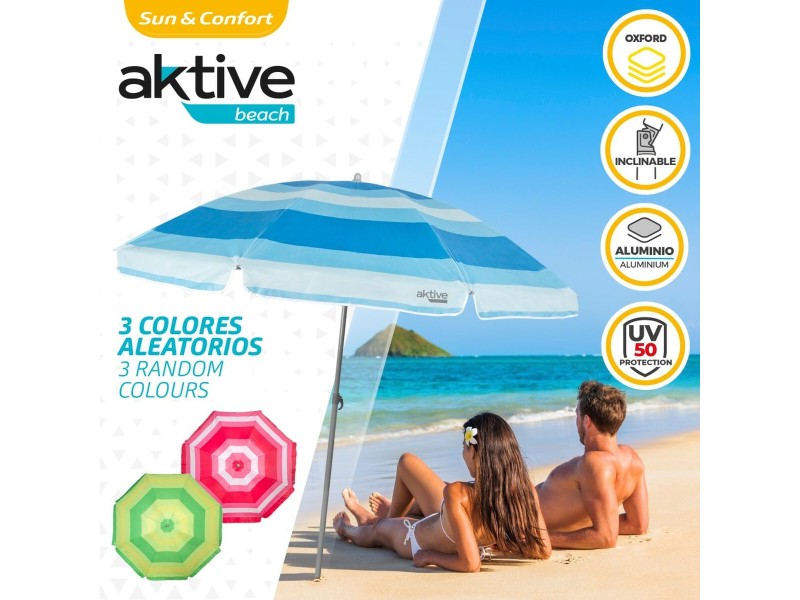 Päikesevari Aktive Син полиестер 200 x 194,5 x 200 cm (6 броя) NaN –  BB Чадъри
