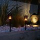 Комплект слънчеви градински фенери Lumi Garden Maity Sun Mini Черен Пластмаса 70 cm (2 броя) NaN –  BB Осветление на пътеката