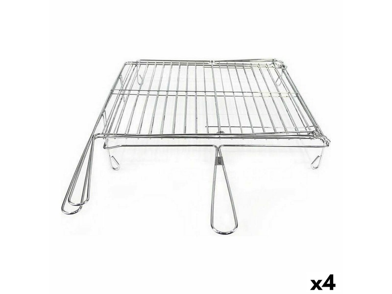 Скара Algon Хромирано Въртящ се 40 x 45 x 10 cm (4 броя) NaN –  BB Скари