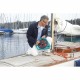 Маркуч Gardena 756-U Roll-Fix Плосък Текстил Пластмаса 15 m NaN –  BB Градински маркучи