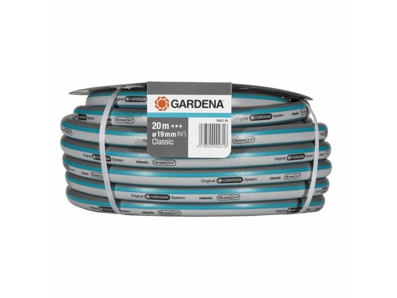 Маркуч Gardena Classic 18022-20 PVC 20 m Ø 19 mm NaN –  BB Градински маркучи
