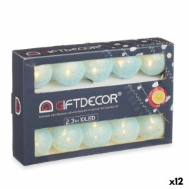 Гирлянда от LED Светлини Gift Decor BL-004 BL-004 Син 2,3 m 31 x 20 x 6,5 cm Pall (12 броя)
