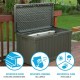 Градински съндък за съхранение Lifetime Кафяв 440 L Пластмаса 127 x 64 x 67 cm NaN –  BB Градински сандъци