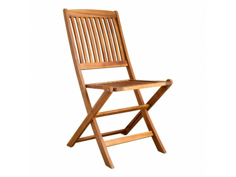 подплатен къмпинг стол Aktive Aкациево дърво 2 броя 46 x 59 x 59 cm NaN –  BB Сгъваеми столове