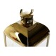 Latern DKD Home Decor Златен Неръждаема стомана 15 x 14 x 36 cm NaN –  BB Улични лампи