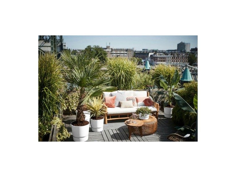 Саксия Elho 0464344715000 Бял Кръгъл NaN –  BB Саксии