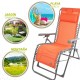 Lamamistool Aktive textileen Оранжев 160 x 76 x 52 cm NaN –  BB Шезлонги