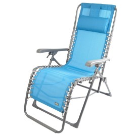 Lamamistool Aktive textileen Син 160 x 76 x 52 cm