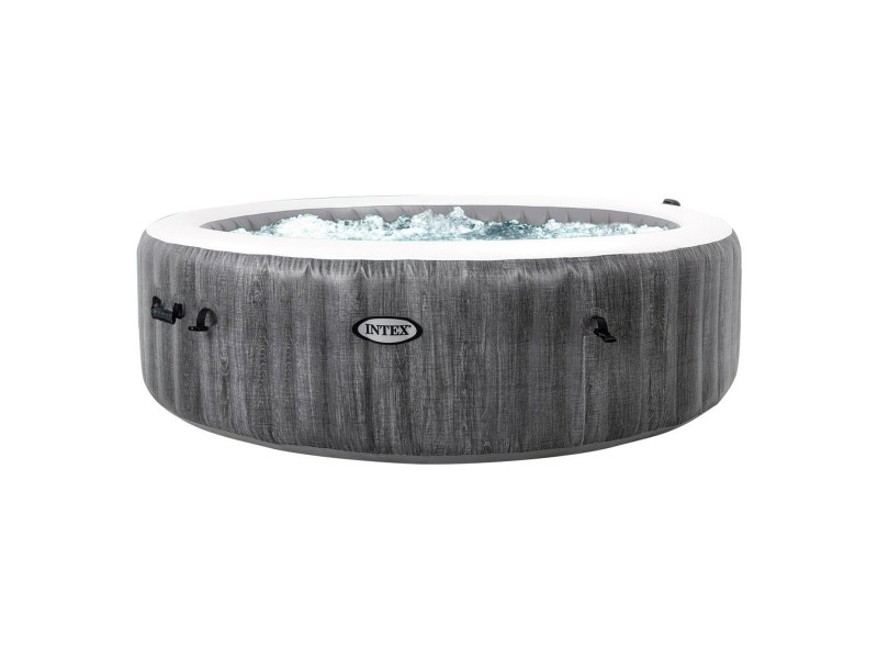 Надуваем СПА Intex Purespa Greywood Deluxe 28440EX 220-240 V 4 места 1741 l/h NaN –  BB Джакузи и СПА