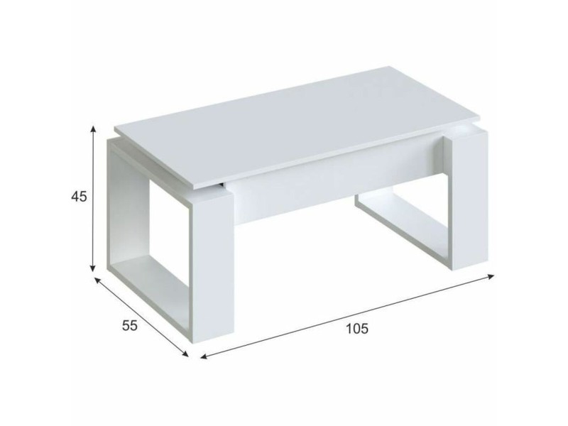 Помощна маса 45-54 x 105 x 55 cm NaN от | techMAG.bg Помощна маса 45-54 x 105 x 55 cm NaN – BB Спомагателни маси