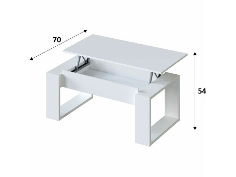 Помощна маса 45-54 x 105 x 55 cm NaN от | techMAG.bg Помощна маса 45-54 x 105 x 55 cm NaN – BB Спомагателни маси