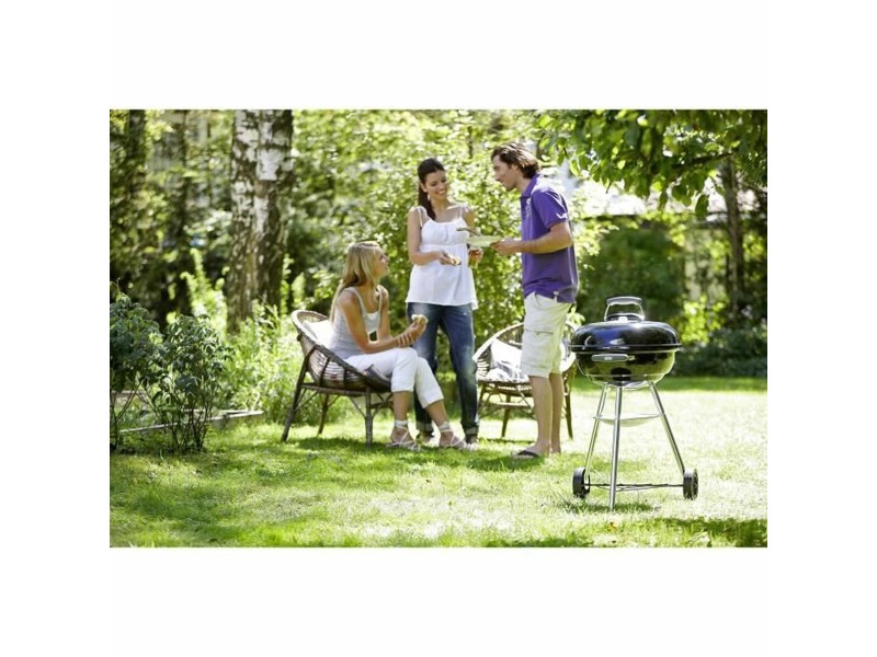 Барбекю Weber Compact Ø 47 cm Емайлирана Стомана NaN –  BB Преносими барбекюта