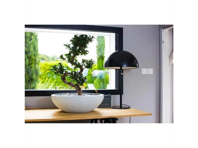 Саксия EDA Ø 59 cm Бял Пластмаса Кръгъл NaN –  BB Саксии