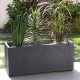 Саксия EDA Антрацит Пластмаса 99 x 39 x 43 cm NaN –  BB Саксии