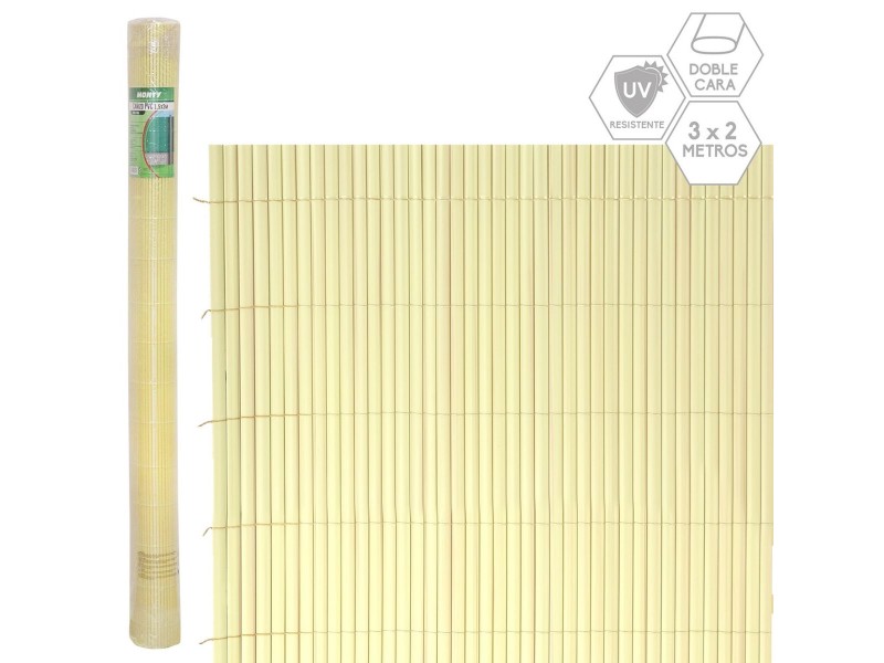 Прегради Бежов PVC 1 x 300 x 200 cm NaN –  BB Декоративни огради