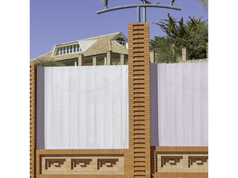 Прегради Бял PVC 1 x 300 x 200 cm NaN –  BB Декоративни огради