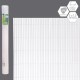 Прегради Бял PVC 1 x 300 x 150 cm NaN –  BB Декоративни огради