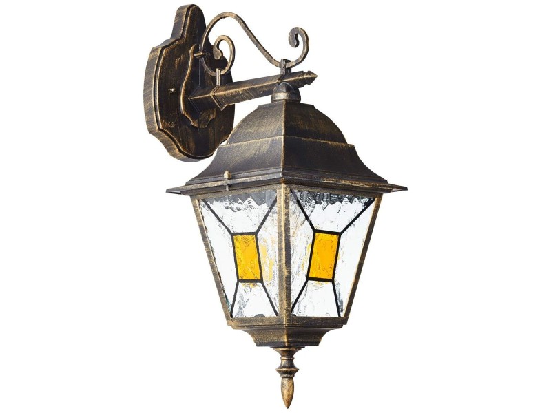 Градински фенер Brilliant Janel Черен 60 W E27 Навън NaN –  BB Улични лампи