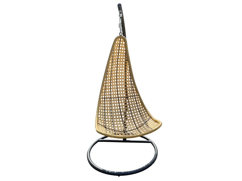Aiatool Niva Графит 104 x 104 x 192 cm Бежов Стомана NaN –  BB Градински столове за хранене