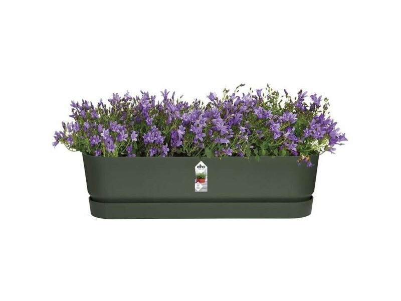 Саксия Elho   50 cm Черен Пластмаса NaN –  BB Саксии за прозорци