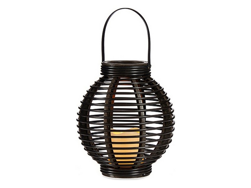 LED Фенер Ibergarden B5004 B5004 Кафяв Пластмаса 21 x 23,7 x 21 cm (4 броя) NaN –  BB Улични лампи