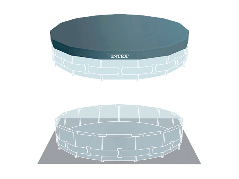 Басейн Подвижен Intex 457 x 107 x 457 cm NaN –  BB Подвижни басейни