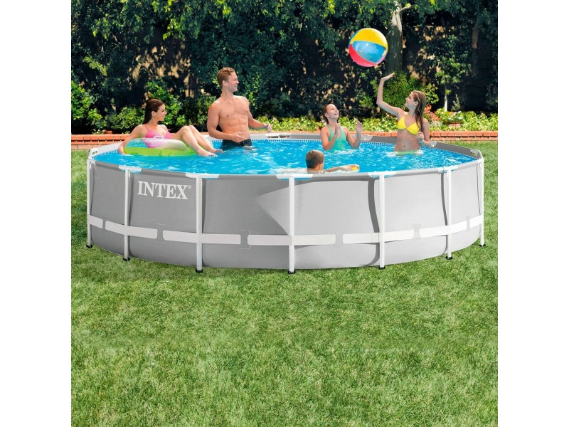 Басейн Подвижен Intex 457 x 107 x 457 cm NaN –  BB Подвижни басейни