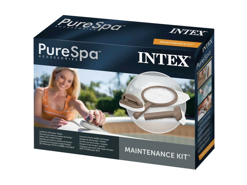 Комплект за поддръжка Intex 28004 37 x 21 x 23 cm (6 броя) NaN –  BB Комплекти за поддръжка на басейн